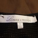 Lovers + Friends  Womens Tank Top Back Mesh Snakeskin Print Sz Small Sleeveless Photo 9