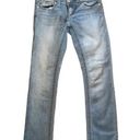 Seven7  Jeans | light wash Embellished slim straight jeans size 4 Photo 0