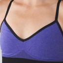 Lululemon  Hold Your Om Bra II Heathered Iris Flower Size XXS Photo 2