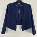 White House | Black Market NWT  Blue Blazer Jacket Office Formal Stretch Size 8 Photo 0