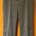 Chico's Chico’s Career Herringbone Cuffed Crop Pant Pattern Black/Gray Size 0 = US 4 NEW Photo 0