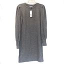 BB Dakota Sweater Dress Gray Medium Photo 1