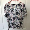 St. John  floral blouse Photo 0