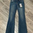 Dear John ⭐️New⭐️ bootcut Sloane distressed 24 waist dyed denim jeans NWT Photo 0