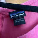 Patagonia Vintage Pink 100% Hemp Sleeveless Shift Dress Size 12 Photo 3