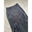 Ralph Lauren Polo  Sz4 Asymmetric Satin Midi Skirt Black - Formal, Black Tie Photo 3