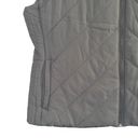 Krass&co NY &  Gray Quilted Sleeveless High Neck Full Zipper Vest Women Sz XL Photo 5