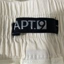 Apt. 9  Linen Blend Embroidered Casual Shorts XL Photo 5