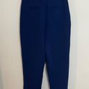 Wilfred - Aritzia Tie-Front Pants Navy Career Business Corporate Work High Rise Photo 5