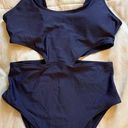 Aerie  One Piece Cut Out Swimsuit Size L (maillot de bain swimwear beach) Photo 0