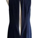 Jessica Howard  Dress Navy Blue Gold Studded Embellishment Sleeveless Size 8 Photo 6