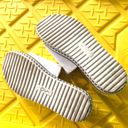 Seven Dials White summer slides sandals.   Size 6 Photo 5