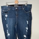 Torrid jeans distressed bombshell skinny size 24 regular Photo 6