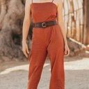 WVN Tessa Cotton Jumpsuit in Mocha Brown XS Photo 0