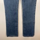 Abercrombie & Fitch  Distressed Mid Rise Bootcut Blue Ripped Jeans Size 24 Photo 9