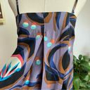 Tracy Reese  Abstract Print Silk Knee Length Bubble Dress size 2 XS Photo 3