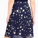 J.Crew  Stars Pleated Chiffon Skirt (Navy/White) - 0 Photo 2