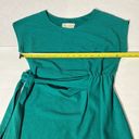 Anthropologie  Saturday Sunday emerald green retro dress sz XS Photo 3