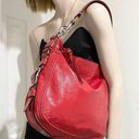 Coach 12776 Zoe Red Patent Leather Large Hobo Bag Photo 1