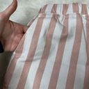 Forever 21 Pink And White Striped Pull On Shorts Photo 3