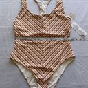 RVCA NWT  Racerback Swimsuit in Canyon Rose Size L/12‎ Photo 3