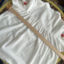 ECOATUP WHITE EMBROIDERED SHIRT SZ:XL Photo 5