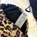 Good American NWT  Leopard Bikini Top with Black Bottom - Size 4(XL) Photo 3