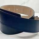 Vintage Blue Bruno Val  Leather Concho Belt Size Small S Womens Photo 2