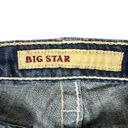 Big star  Womens Size 29 Cropped Jeans Straight Leg Thick Stitch Western Low Rise Photo 7