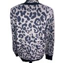 Vera Wang Simply Vera Leopard Sweater Cheetah Animal Print Soft Pajamas Sleep Loungewear Photo 1