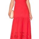 Jason Wu Halter Neck Red Midi Dress Photo 2