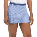 Peter Millar  Womens Francoise Court Tennis Golf Skort Blue Large Wicking UPF NEW Photo 0