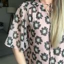 Ted Baker  London // Floral Tie Neck Blouse Top Photo 3