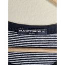 Brandy Melville  John Galt Ringer Embroidered California Striped T-shirt One Size Photo 5