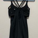 Athleta  Black Tanktop with Built in Sports Bra Photo 4