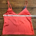 Nasty Gal  V You Never Satin Cami Coral Pink Size 10 NWT Photo 8