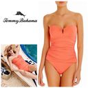 Tommy Bahama New.  coral Swimsuit. Size 6 MSRP $149 Photo 1