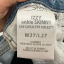 Silver Jeans Izzy Ankle Skinny Floral Embroidery 27 Photo 9