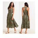 Sundry Evereve  The Malibu Maxi Dress Green Camo Size 3 / Large Photo 7