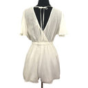 The Row NWT A White Belted Romper Size Medium Summer Romper Photo 3