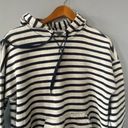 Alexander Wang T by  Navy Stripe French Terry Hoodie Photo 6