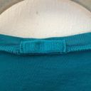 CP Shades  Tee Teal Blue V Neck 3/4 Sleeves Top Sz M/L (See Measurements) EUC Photo 4