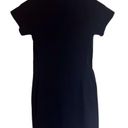 James Perse Standard  Women’s Black Fitted Dress Size 2 Small Spot See Pics Photo 2