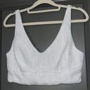 Lulus White Crop Top Photo 0