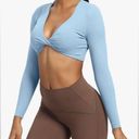 Amazon Aoxjox Long Sleeve Crop Top Photo 0