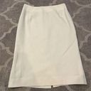 Pendleton  cream modest knee length skirt size 4 Photo 0