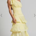 Showpo EUGENIA MIDI DRESS - ONE SHOULDER FIT AND FLARE LAYERED... Photo 3