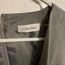 Calvin Klein NWT  Formal Business Gray Dress - Size 8 Photo 2