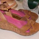 Kate Spade  Rattan Platform Wedge Sandals Sz. 11 Photo 1