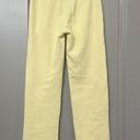 Aritzia TNA boyfriend straight leg sweatpant Yellow Size XS Photo 4